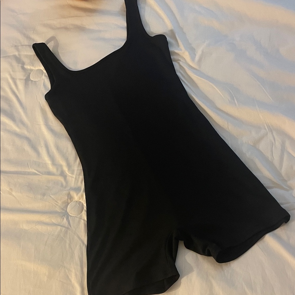 SHEIN Black Sleeveless Shapewear Bodysuit